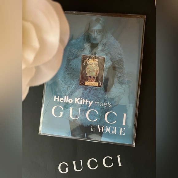 Gucci Accessories - 🔥RARE GUCCI Hello Kitty Collaboration Charm - Mint Condition & Limited E…